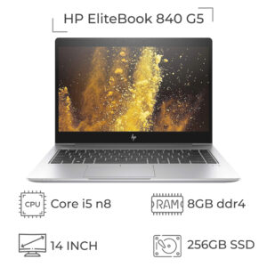 لپ تاپ استوک HP EliteBook 840 G5 پردازنده i5 نسل 8