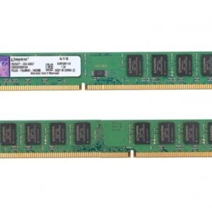 رم کامپیوتر کینگستون مدل KVR DDR3 2GB 1333MHz CL9 ظرفیت 2 گیگابایت