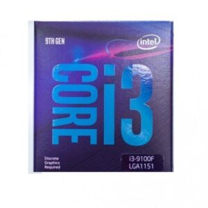 پردازنده اینتل بدون باکس سری Coffee Lake مدل Core i3 9100F