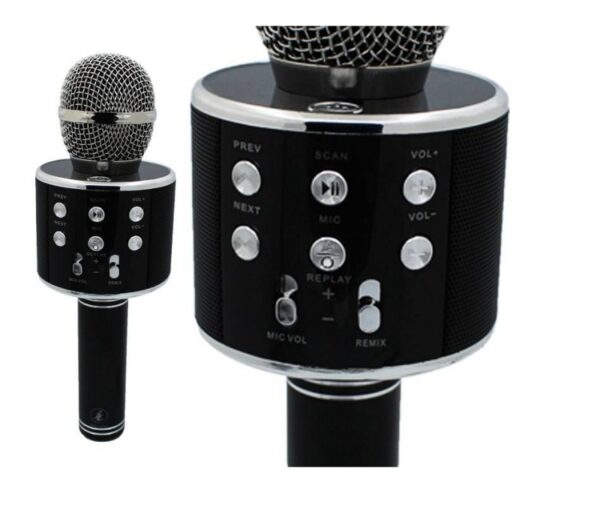 اسپیکر بلوتوث میکروفون دار  مدل ws-858 - Image 5
