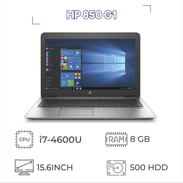 لپ تاپ استوک 15 اینچ اچ پی مدل HP 850 G1