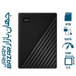هارد اکسترنال وسترن دیجیتال My Passport ظرفیت 4 ترابایت