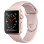 جهان بازار / ساعت هوشمند اپل واچ3مدلApple Watch 3 GPS 42mm Gold Aluminum Case With Pink Sand Sport Band
