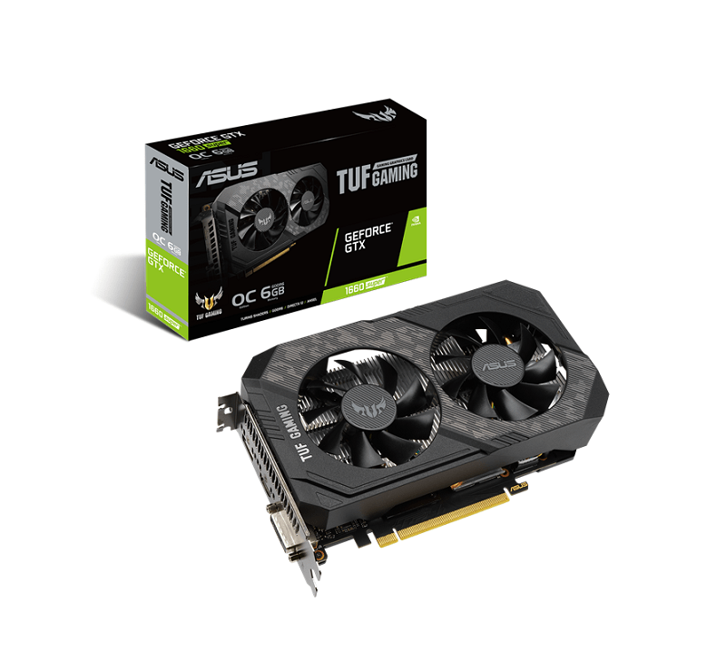 کارت گرافیک ایسوس TUF Gaming GeForce GTX 1660 Super OC ظرفیت 6 گیگابایت