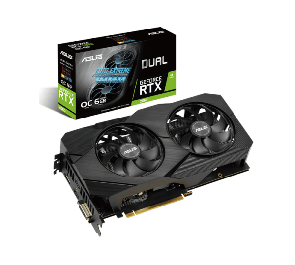 Dual GeForce RTX 2060 OC edition EVO