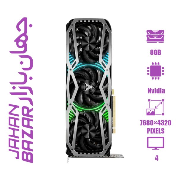 کارت گرافیک استوک گینوارد Gainward RTX 3070 Ti phoenix 8GB