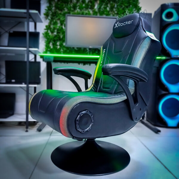 صندلی گیمینگ ایکس راکر مانسون X-Rocker Monsoon RGB 4.1 (اپن باکس)