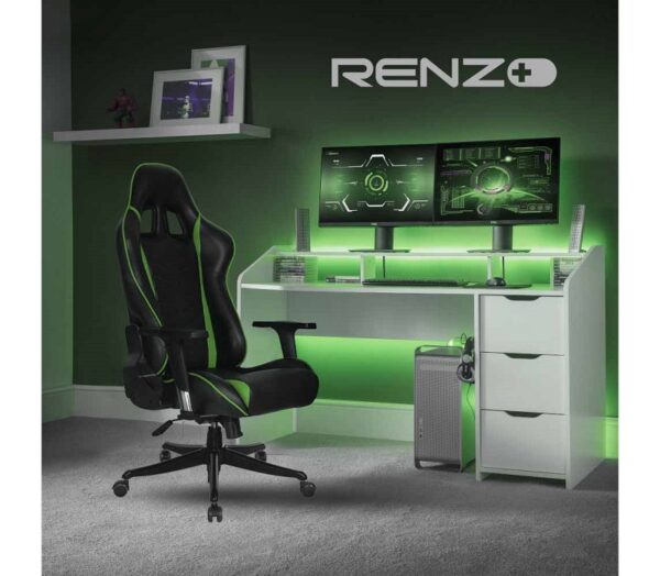 صندلی گیمینگ رنزو Gaming Chair Renzo Orange
