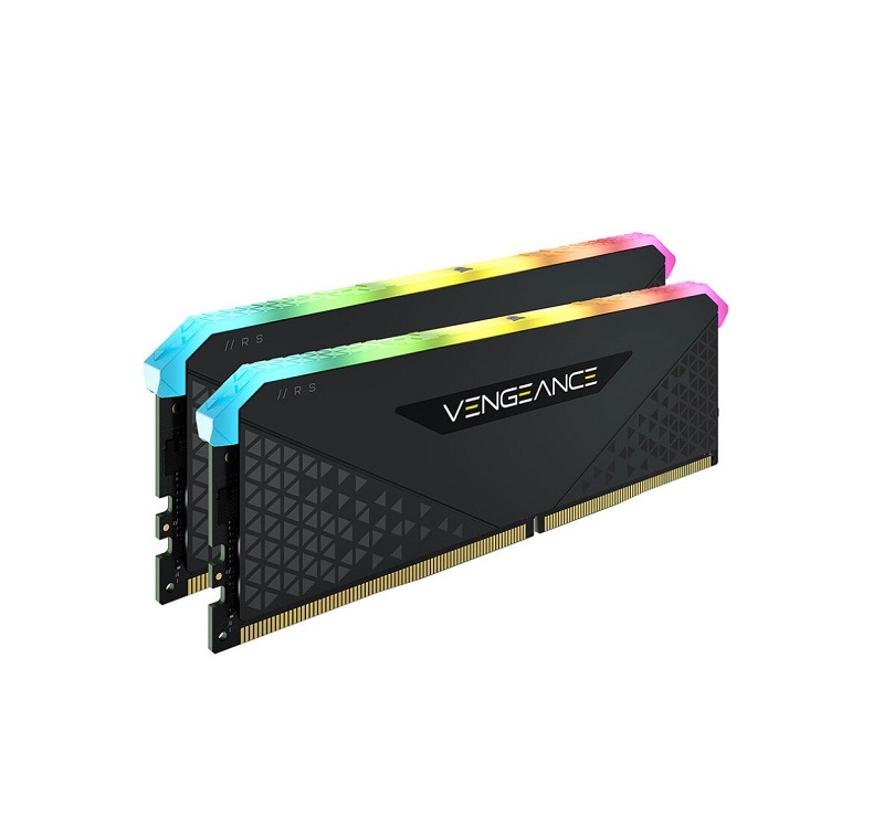 رم کورسیر 32 گیگابایت VENGEANCE RGB RS 32GB (2x16GB) DDR4 DRAM 3200MHz C16