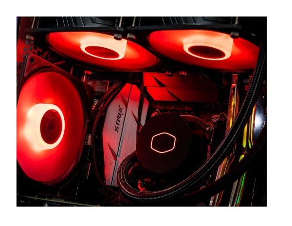 فن خنک کننده پردازنده MasterLiquid ML240L RED V2 - Image 4