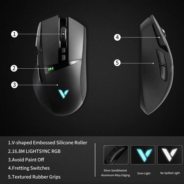 ماوس گیمینگ رپو Rapoo VT350C - Image 3