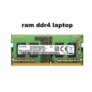 رم استوک لپ تاپ RAM 4GB DDR4 ظرفیت 4 گیگابایت