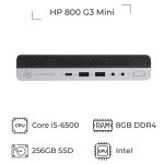 مینی کیس استوک HP EliteDesk 800 G3 Mini پردازنده i5 نسل 6