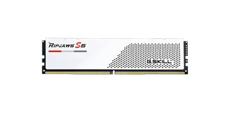 رم جی اسکیل Ripjaws S5 White 16GBx2 5200MHz CL40 DDR5 ظرفیت 32 گیگابایت