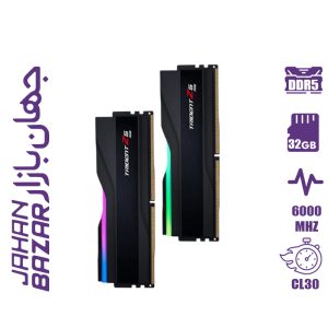 رم جی اسکیل 32 گیگ Trident Z5 RGB Black 16GBx2 6000MHz CL30 DDR5