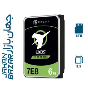 هارد اینترنال سیگیت ST6000NM021A Exos 7E8 با ظرفیت 6 ترابایت