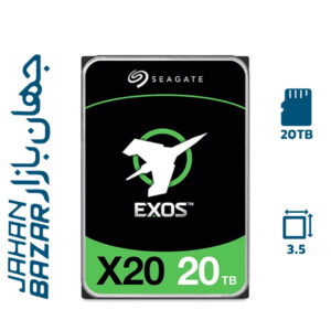 هارد اینترنال سیگیت ST20000NM007D Exos X20 با ظرفیت 20 ترابایت