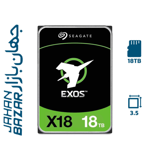 هارد دیسک اینترنال سیگیت EXOS X18 ST18000NM000J ظرفیت 18 ترابایت