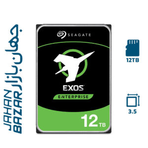 هارد دیسک اینترنال سیگیت Exos ST12000NM0007 ظرفیت 12 ترابایت