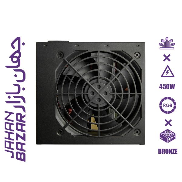 پاور کامپیوتر 450 وات اف اس پی مدل HEXA 85+PRO BRONZE
