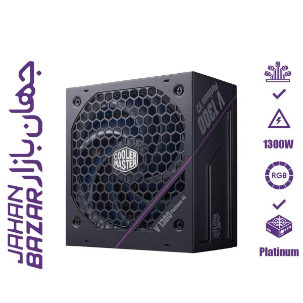 پاور کامپیوتر کولر مستر مدل V1300 PLATINUM Full Modular