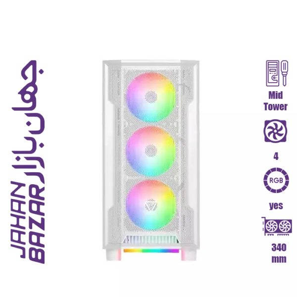 کیس کامپیوتر گیم دیاس مدل Gamdias ATHENA M6WH