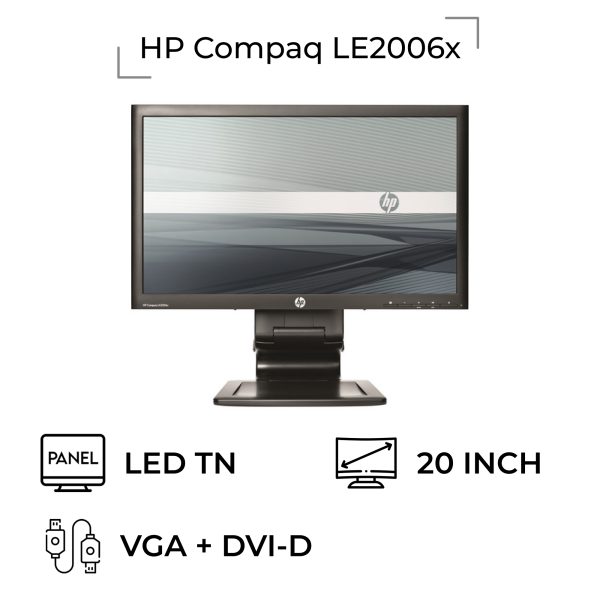 HP LA2006x 20" LED Backlit LCD Monitor