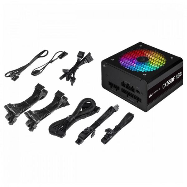 پاور کورسیر Corsair CX550F RGB Bronze - Image 10