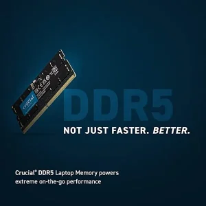 رم کروشیال  Crucial RAM 16GB DDR5 4800MHz CL40 Single Channel