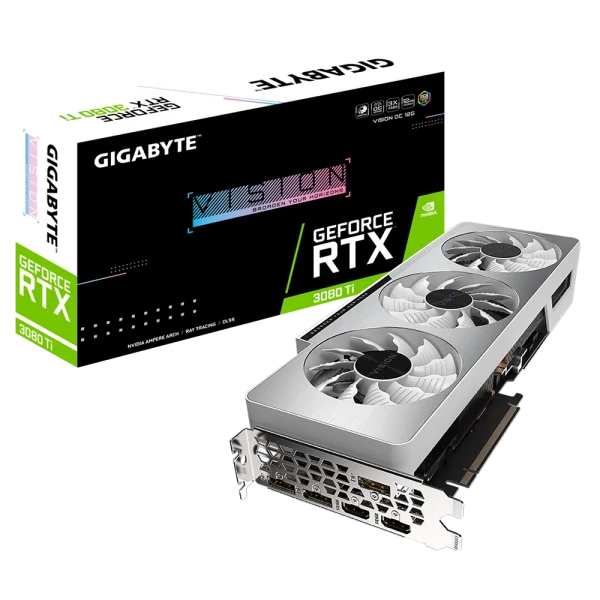 کارت گرافیک استوک گیگابایت GeForce RTX 3080 Ti VISION OC 12G ظرفیت 12 گیگابایت - Image 2