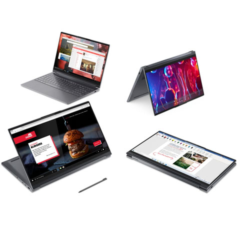 لپ تاپ گیمینگ لنوو Lenovo Yoga 9 15IMH5 i7-10750H 1650ti 16GB 1TB