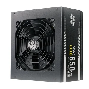 پاور استوک کولر مستر Cooler master MWE V2 GOLD FULL MODULAR توان 650 وات