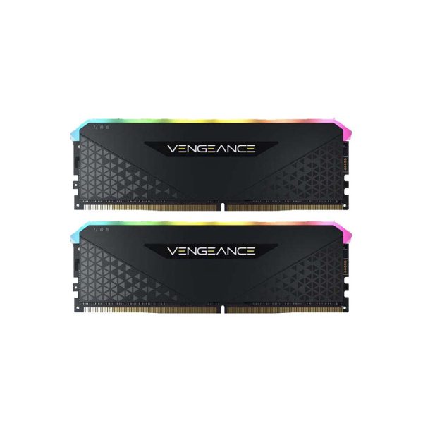 رم کورسیر 32 گیگابایت VENGEANCE RGB RS 32GB DDR4 DRAM 3200MHz C16