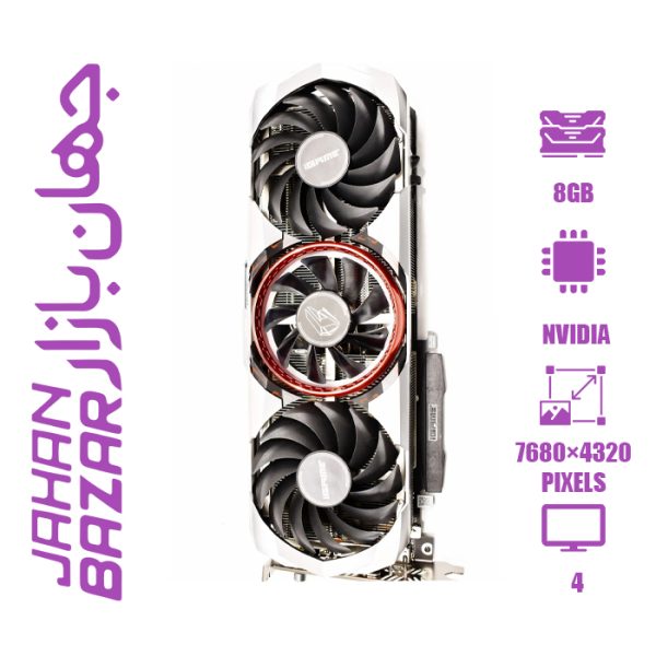 کارت گرافیک استوک 3060 Ti Colorful iGAME 8gb White Oc با کارتن