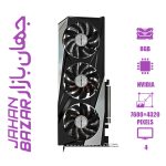 کارت گرافیک استوک گیگابایت GIGABYTE RTX 3060 TI GAMING OC 8GB با کارتن