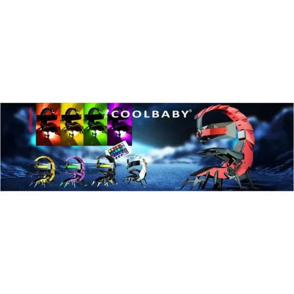 صندلی گیمینگ اسکورپین COOLBABY Scorpion Computer Cockpit - Image 9