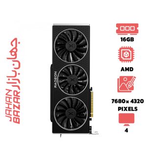 کارت گرافیک استوک گیمینگ XFX AMD MERC Radeon RX 6900 XT ظرفیت 16 گیگابایت