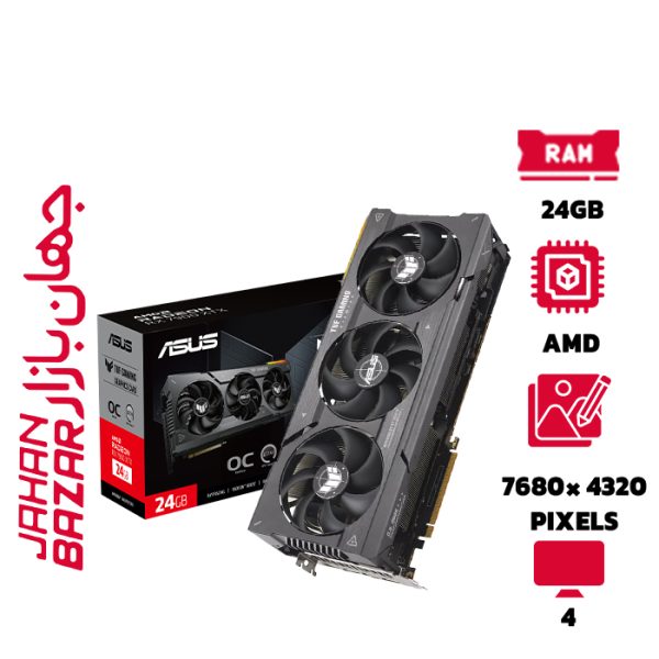 کارت گرافیک ایسوس ASUS TUF GAMING Radeon RX 7900 XT OC 24G