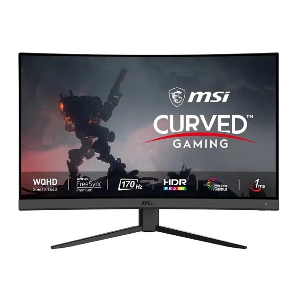 مانیتور گیمینگ خمیده ام اس آی 27 اینچ MSI G27CQ4 E2