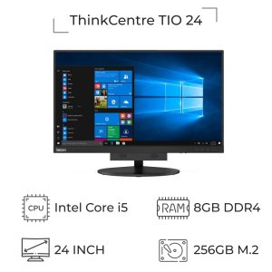آل این وان استوک لنوو ThinkCentre TIO 24 پردازنده i5 نسل 8