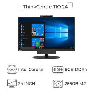 آل این وان استوک لنوو ThinkCentre TIO 24 پردازنده i5 نسل 8