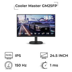مانیتور گیمینگ کولر مستر مدل GM25FP سایز 24.5 اینچ