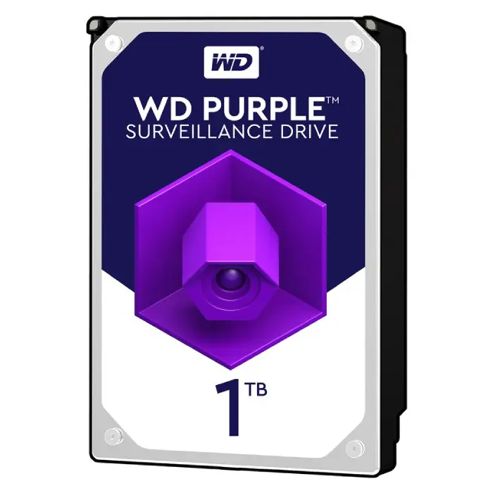 هارد دیسک اینترنال وسترن دیجیتال WD Purple 1TB ظرفیت 1 ترابایت گارانتی اصلی