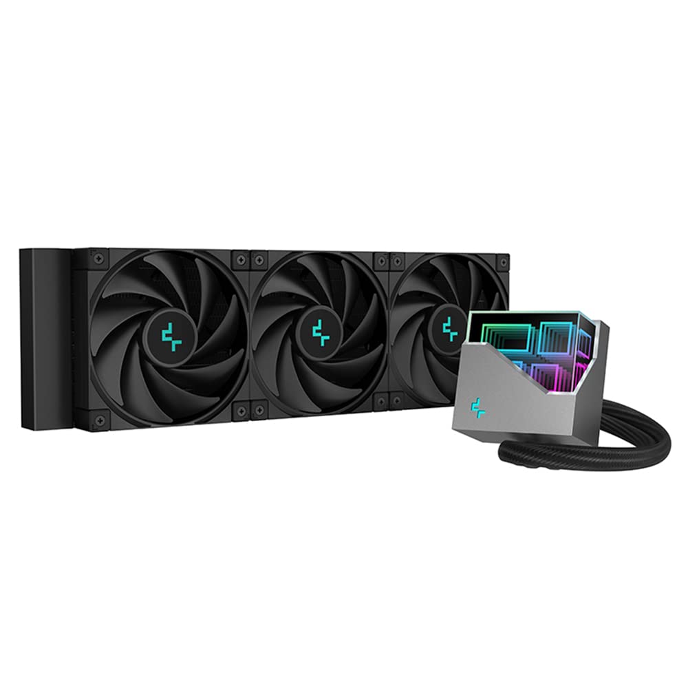 فن پردازنده مایع دیپ کول LT720 Black DeepCool LT720 360mm CPU Liquid Cooler