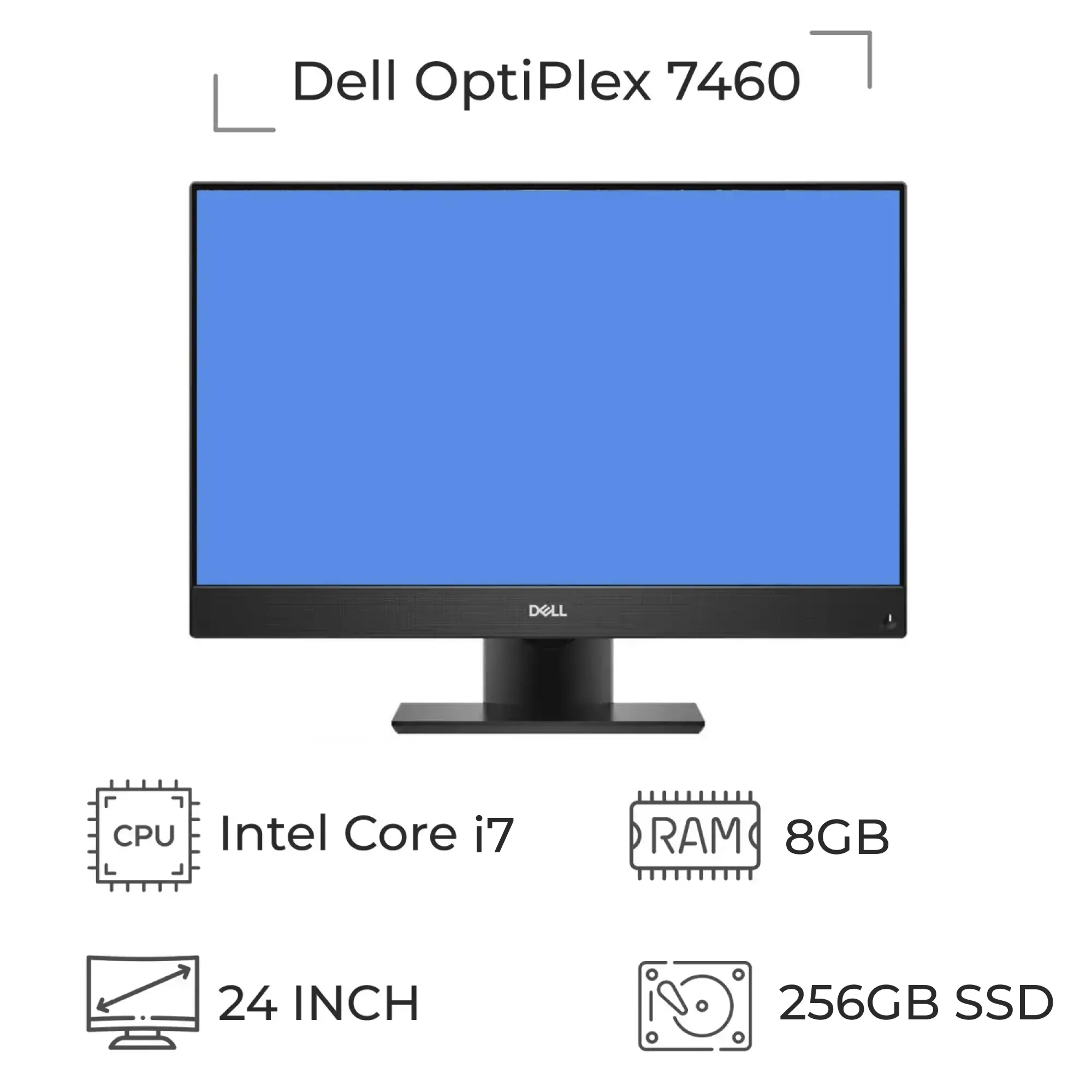 آل این وان استوک Dell OptiPlex 7460