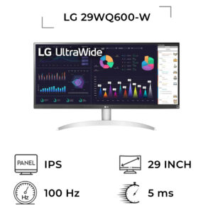 مانیتور گیمینگ ال جی مدل 29WQ600-W سایز 29 اینچ