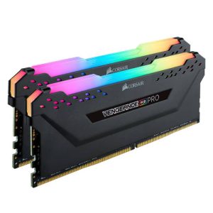 رم کامپیوتر کورسیر CORSAIR VENGEANCE RGB PRO DDR4 32GB 16GBx2 3200Mhz CL16 DUAL
