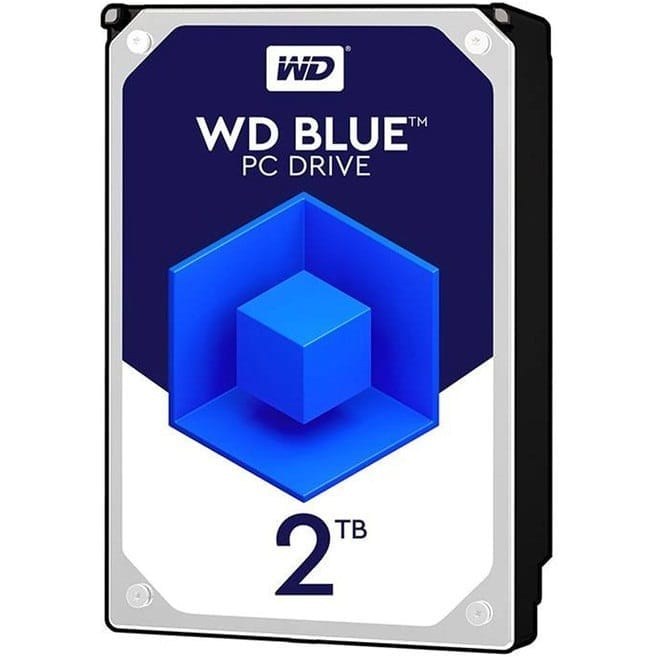 هارددیسک اینترنال وسترن دیجیتال آبی ظرفیت 2 ترابایت مدل WD20EZAZ