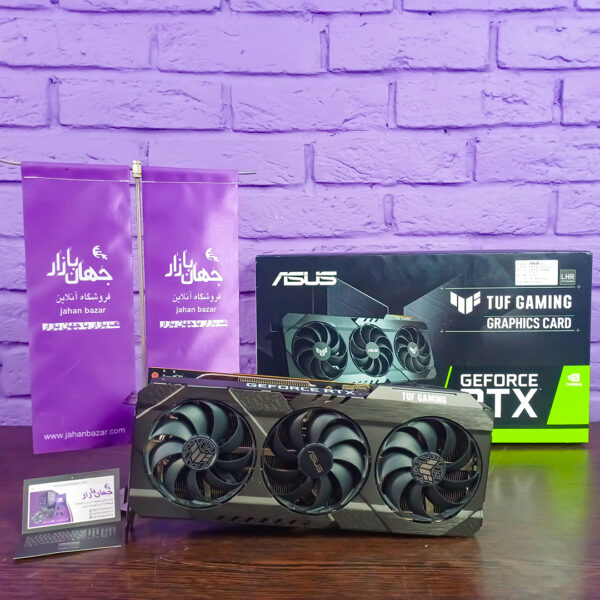 کارت گرافیک استوک ایسوس TUF Gaming GeForce RTX 3080 OC ظرفیت 10 گیگابایت