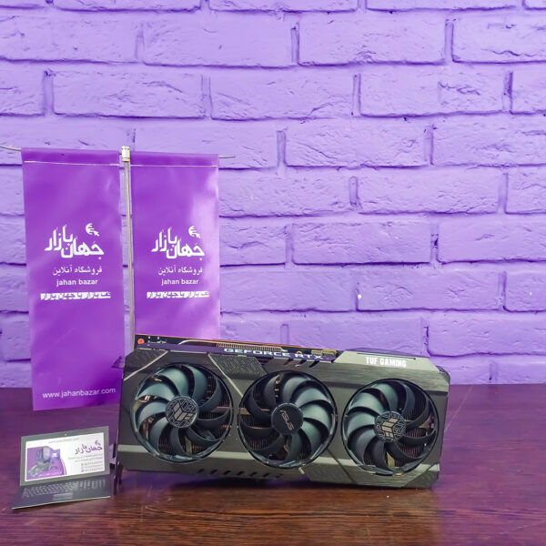 کارت گرافیک استوک ایسوس TUF Gaming GeForce RTX 3080 OC ظرفیت 10 گیگابایت